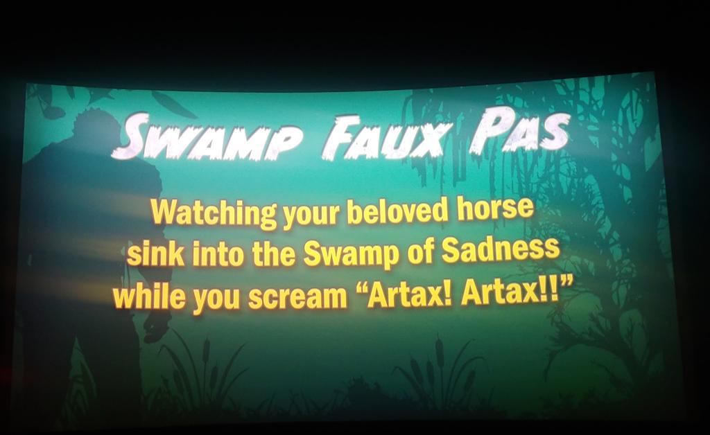 SammyHain's tweet photo. About to watch #RiffTraxLive with some loved ones. It's time for @RiffTrax ! #ReturnOfTheSwampThing https://t.co/AY9zHVtjLO