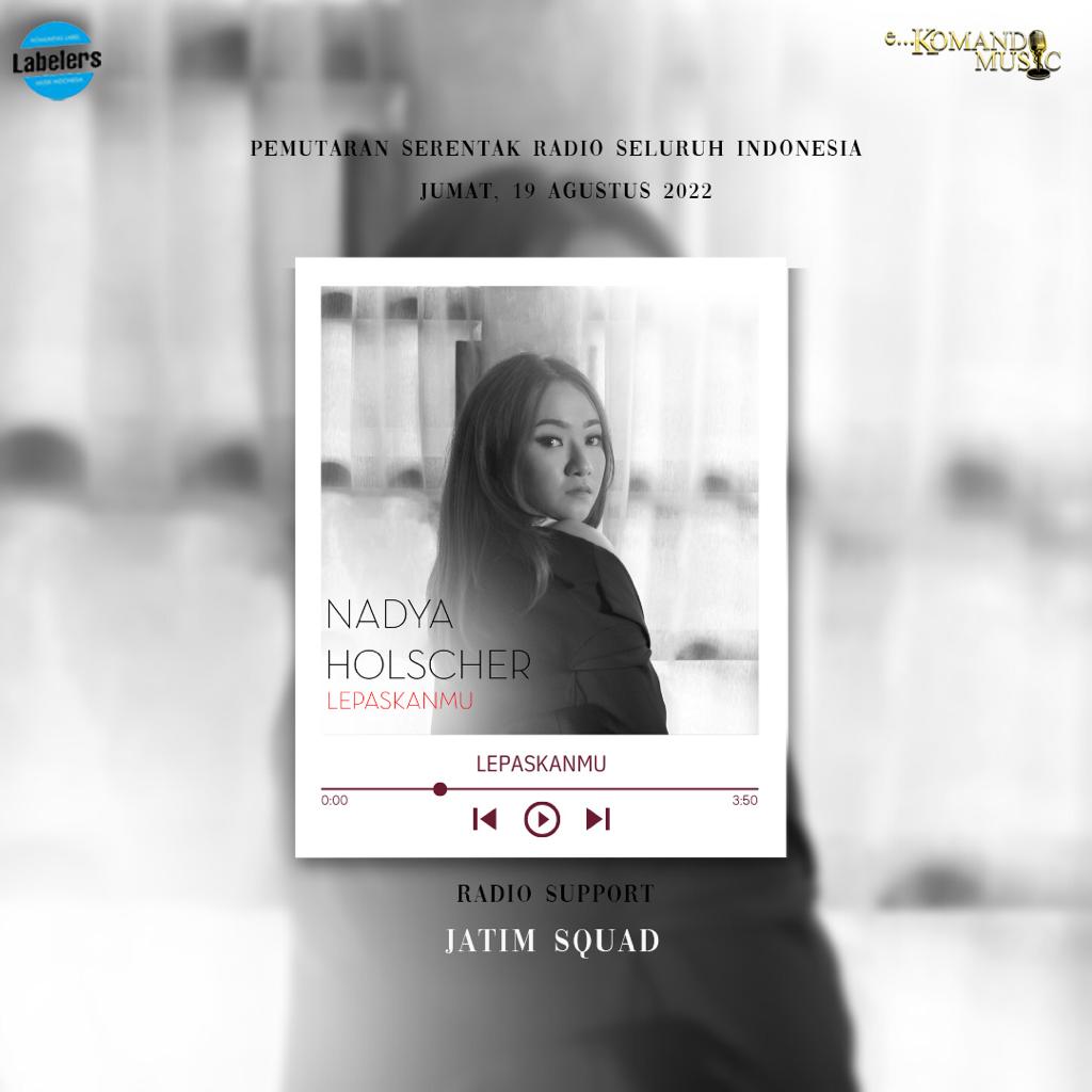 Jangan lewatkan pemutaran serentak lagu baru berjudul "Lepaskanmu" milik Nadya Holscher hanya di 107.2 Moderato FM Madiun, streaming OnEars, pesonamoderato.com