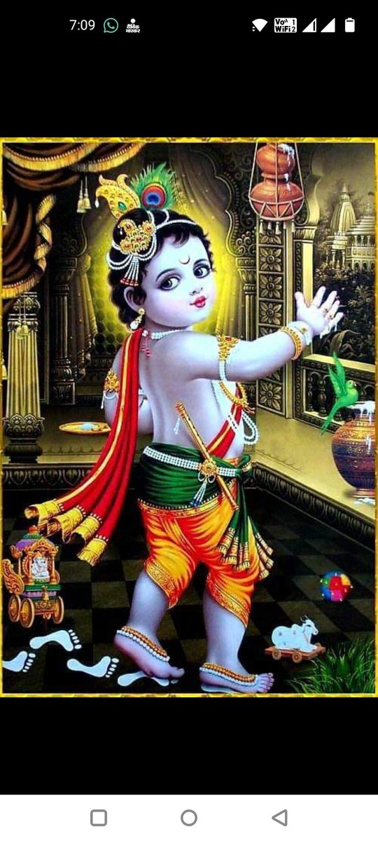 sunilsirij's tweet photo. ऊं कृं कृष्णाय नम:🙏 
#Janmashtami https://t.co/sJAhlu6260