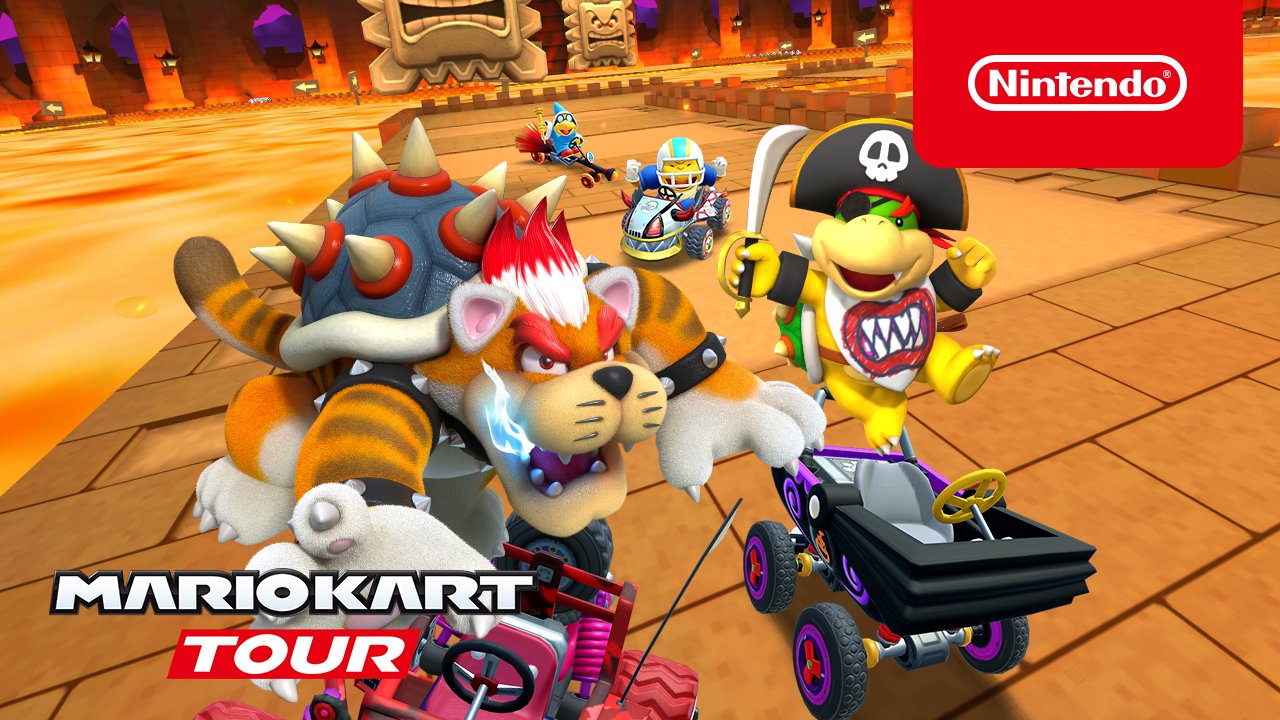 Mario Kart Tour - Sundae Tour: Chào mừng bạn đến với chuyến phiêu lưu thú vị trong Mario Kart Tour - Sundae Tour! Hãy thưởng thức các ván đua đầy màu sắc và tìm hiểu về những chiếc xe độc đáo với hương vị kem ngọt ngào. Hãy cùng trải nghiệm một ngày hè đầy năng lượng với nụ cười tươi cười cùng Mario và nhóm bạn thân thiết của mình!