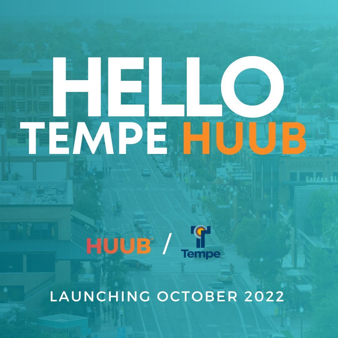 Today the <a href="/Tempegov/">City of Tempe, AZ</a> city council has approved the launch of the first digital platform to support small businesses. HUUB will bring our platform full of hundreds of resources, talent and programming to businesses across Tempe. huub.vip/tempe