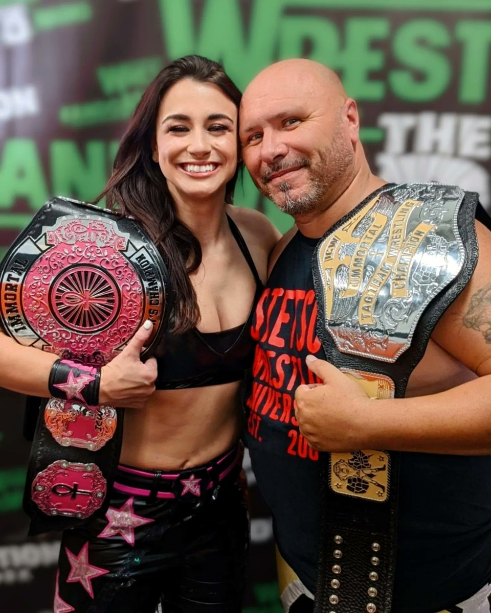 KaylaSparks247's tweet photo. Always proud to call you my Wrestling Dad, Chip! โค๏ธ Can't believe my wrestling anniversary is coming up next month! #TeamStetson #Since2002 https://t.co/Y1j0COmG2D