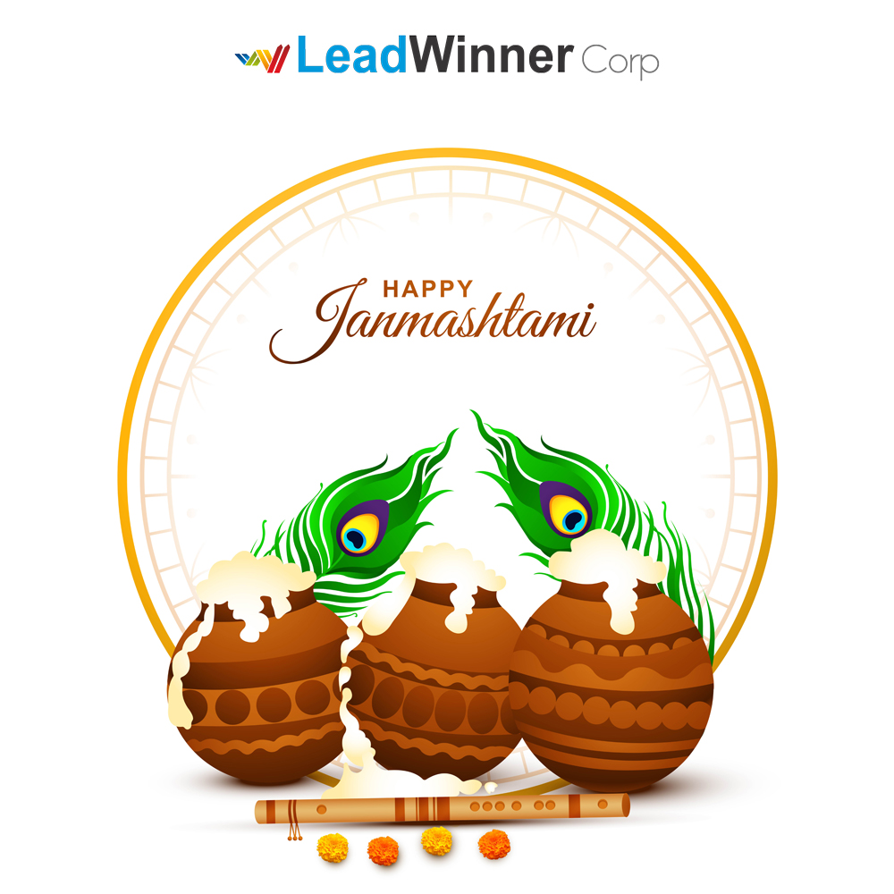 leadwinnercorp's tweet photo. Celebrating the Spiritual Bliss of Lord Krishna
#Janmashtami #LordKrishna #Krishnashtami #LeadwinnerCorp https://t.co/5DJD5k7dOh