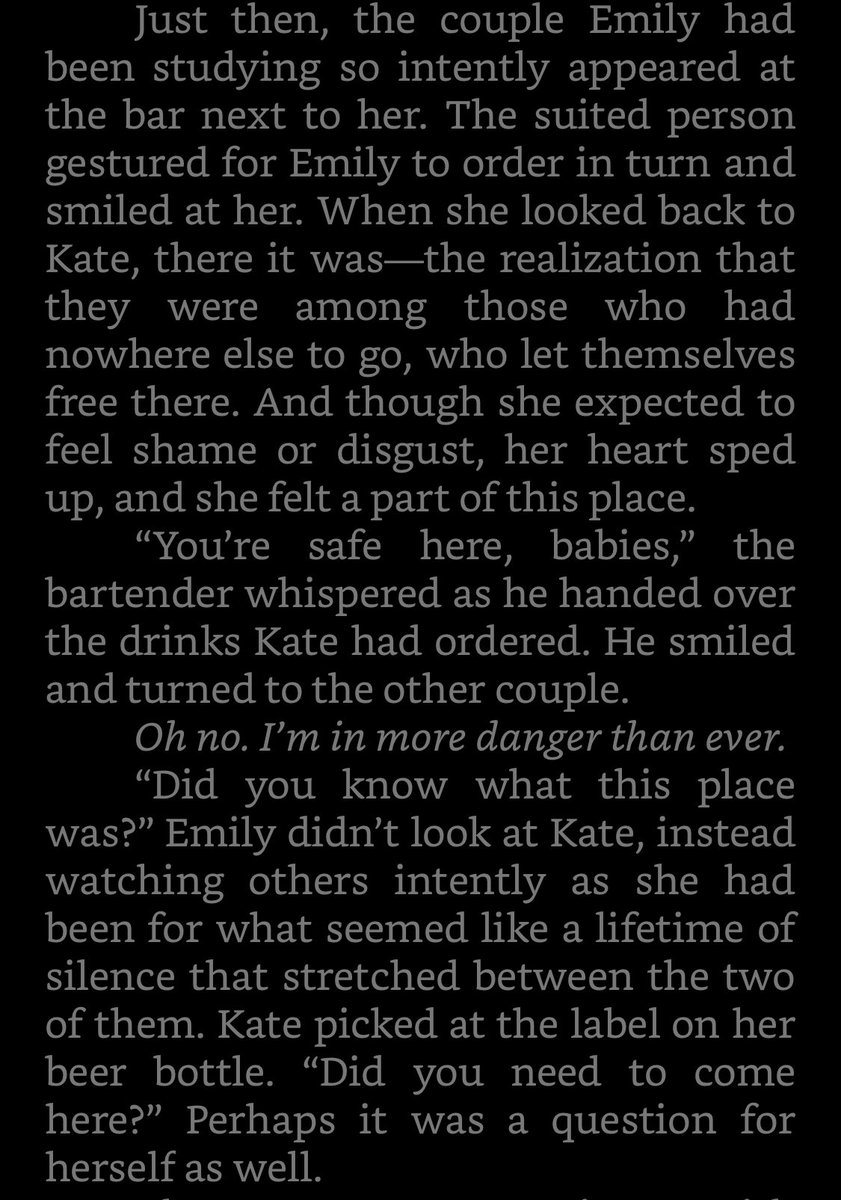 Jbears20's tweet photo. The bar / house party scene in @LeagueOnPrime is everything I ever wanted to see on screen when I wrote mine in Late City Summer. https://t.co/Q0hGGIyNcg