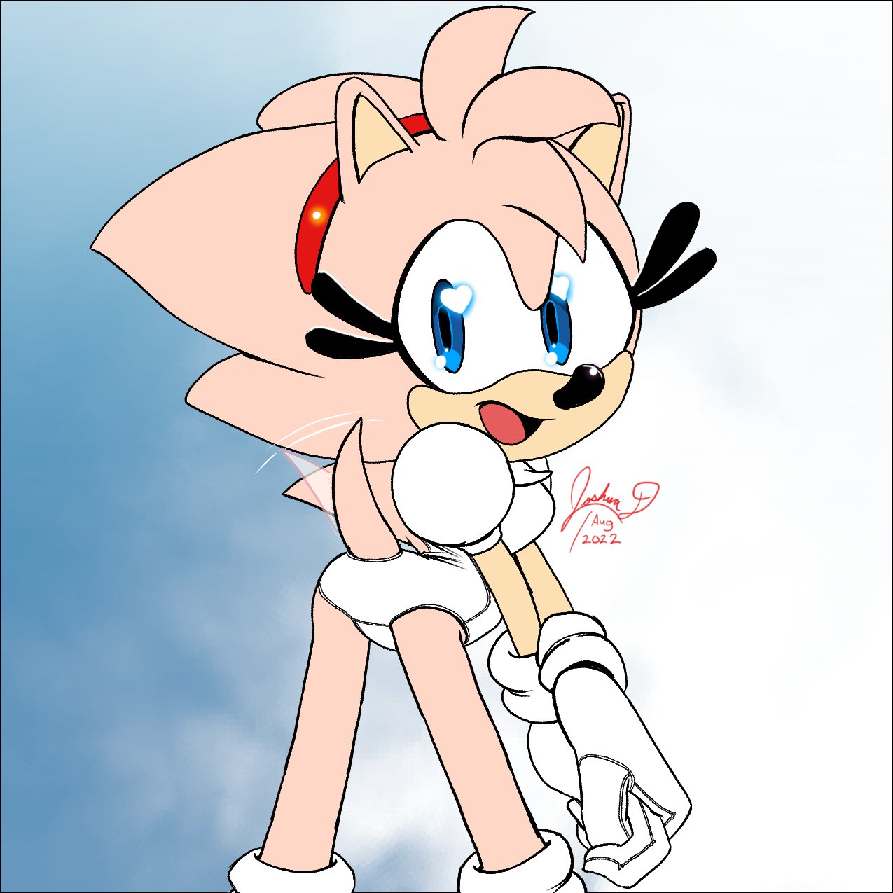 ˏˋ 𝙹𝚊𝚌𝚘☕🫀´ˎ˗🔴WORKING ON COMMISSIONS🔴 on X: Amy rose 🦔❤️ (sonic  Boom)  / X