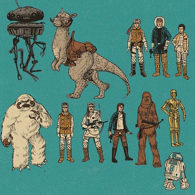 #starwars #kenner #popart #comicbookart