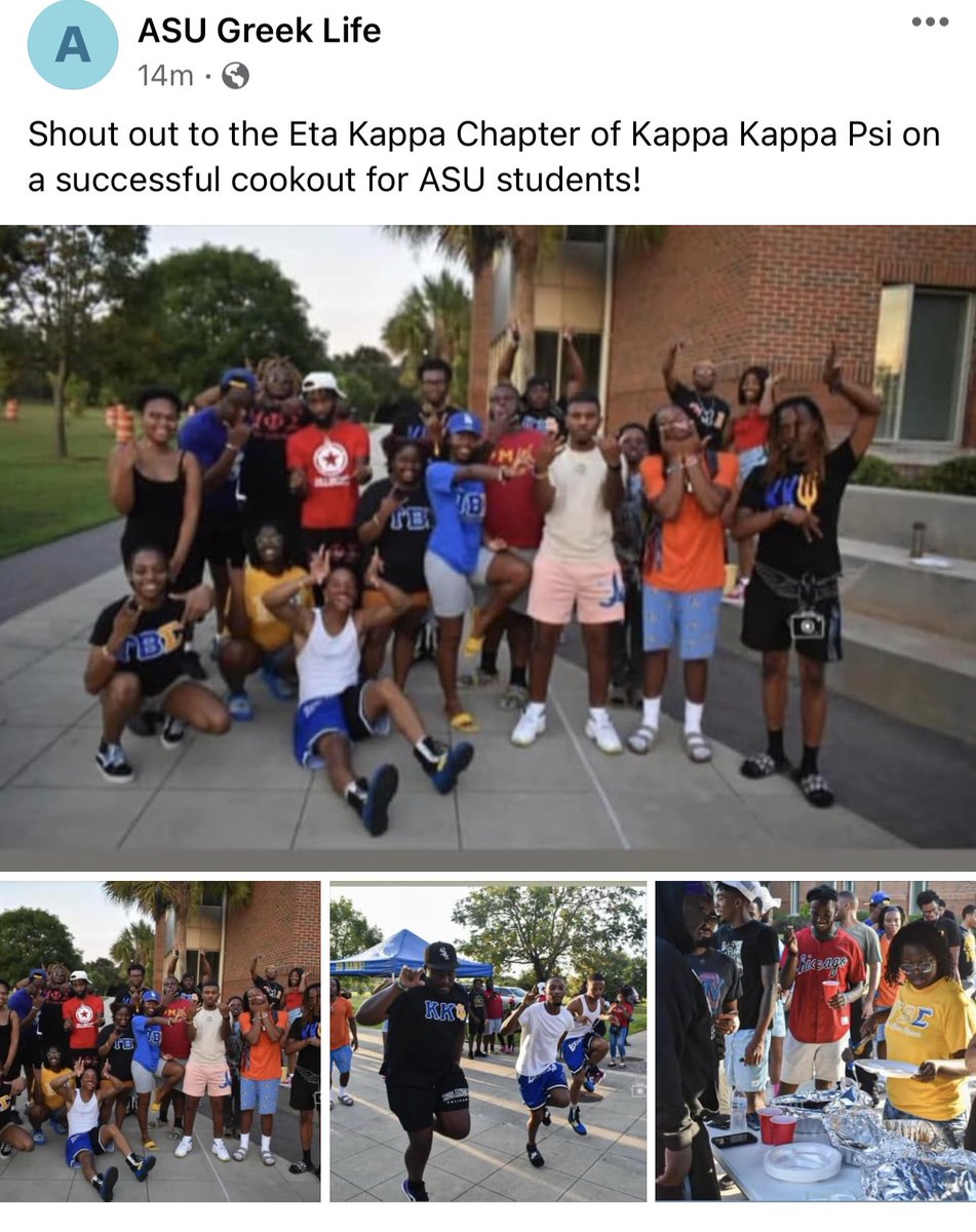 Albany State University Greek Life tweet media