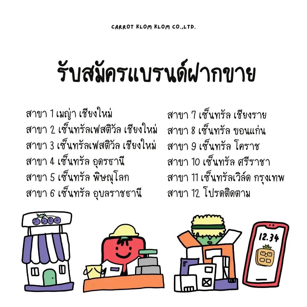 CarrotKlom's tweet photo. บริษัทแครอท กลม กลม เปิดรับสมัครแบรนด์ฝากขายสินค้าน่ารักทุกประเภท 

💕 สติกเกอร์ โปสการ์ด เทียนหอม ก้านไม้หอม น้ำหอม เล็บปลอม งานเรซิ่นต่างๆ เครื่องประดับ ของตกแต่งบ้าน ของใช้ภายในบ้าน เสื้อผ้า กระเป๋า เครื่องเขียน อุปกรณ์การเรียน  แฟนอาร์ทต่างๆ ที่เป็นสินค้าออกแบบน่ารักๆ 💕 https://t.co/S0UPbCTArJ