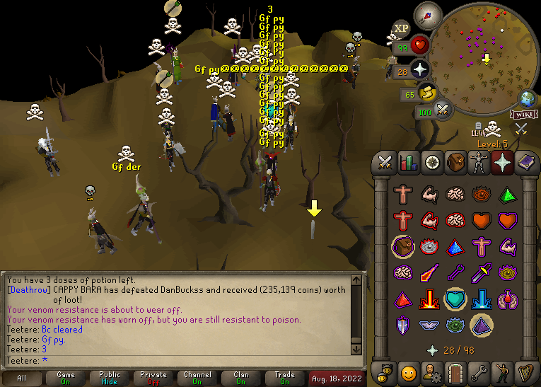 DeathrowRS's tweet photo. Another solid battle with our friends at @PurgatoryRs. Even after prepping @BeyondControlRS refused to step up and fight back. 

FULL TOPIC: https://t.co/Wjhbs8q6rr https://t.co/Uu2VC2ek2t