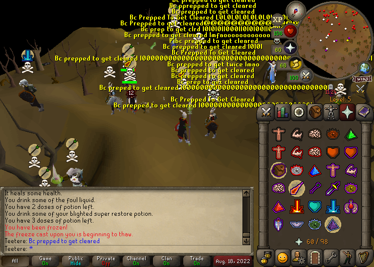 DeathrowRS's tweet photo. Another solid battle with our friends at @PurgatoryRs. Even after prepping @BeyondControlRS refused to step up and fight back. 

FULL TOPIC: https://t.co/Wjhbs8q6rr https://t.co/Uu2VC2ek2t
