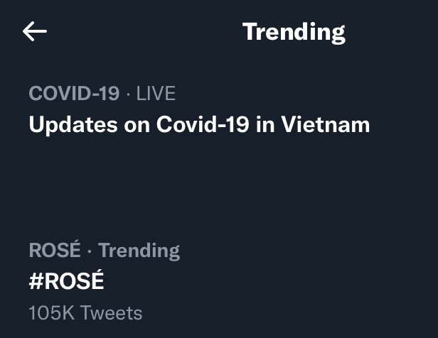 #ROSÉ IS TRENDING 

Go Go Go
#로제