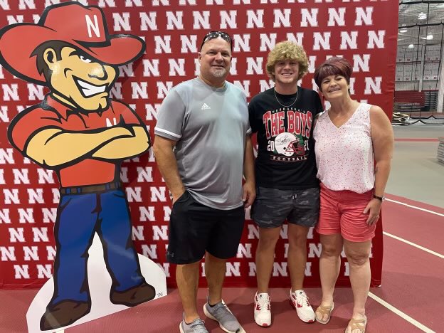 Got Austin off to NU this afternoon!! Love you buddy!!