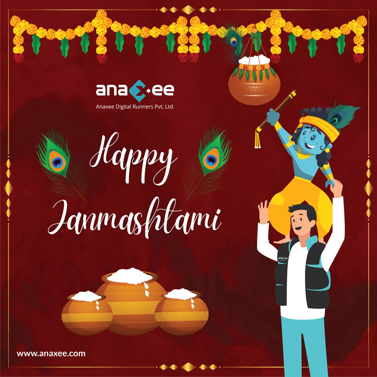 Hathi Ghoda Palki Jai Kanhaiya Lal Ki....! 
May Lord Krishna rid you of all your worries on this day. Happy Janmashtami!

#Janmashtami2022 #jaishreekrishnaa #krishna #shreekrishna #jaishreekrishna #harekrishna #radhakrishnadev #janmashtami #shri_radheradhe #krishnajanmashtami