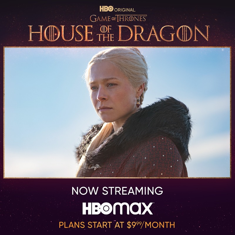 streamonmax's tweet photo. The reign of House Targaryen has begun. Dracarys 🔥.