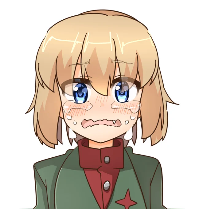 。・゜(゜'Д`゜)゜・。#ガルパン 