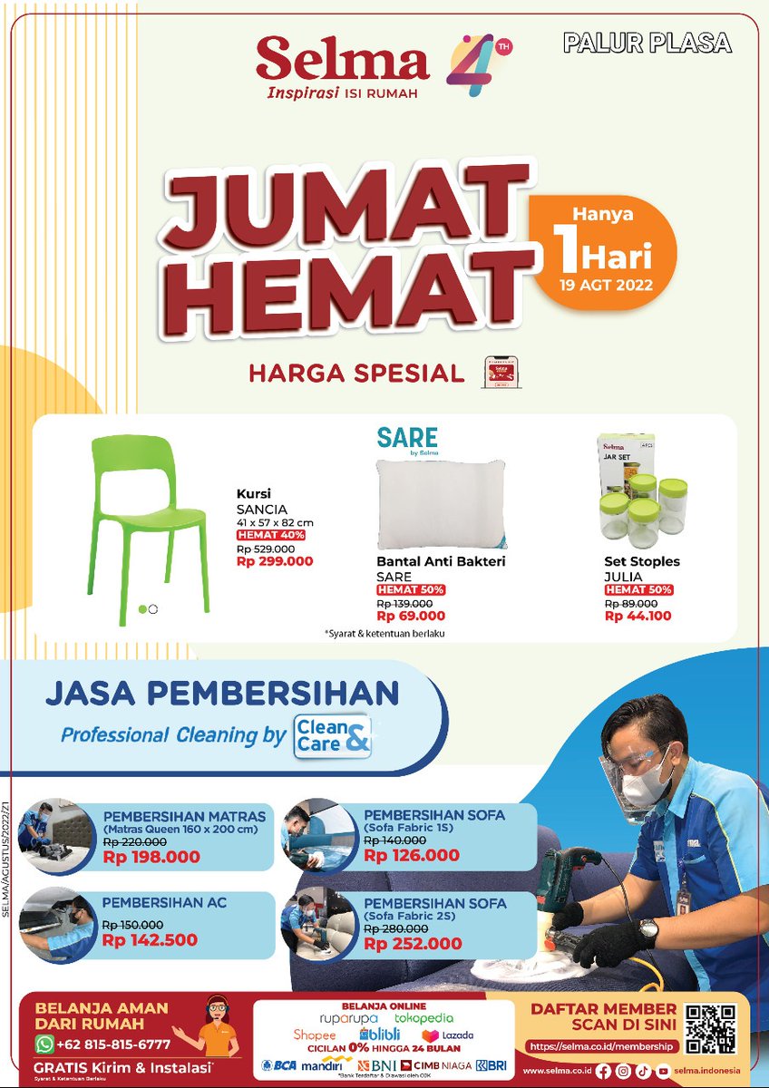 Jumat Hemat Selma Palur Plasa Karanganyar.
