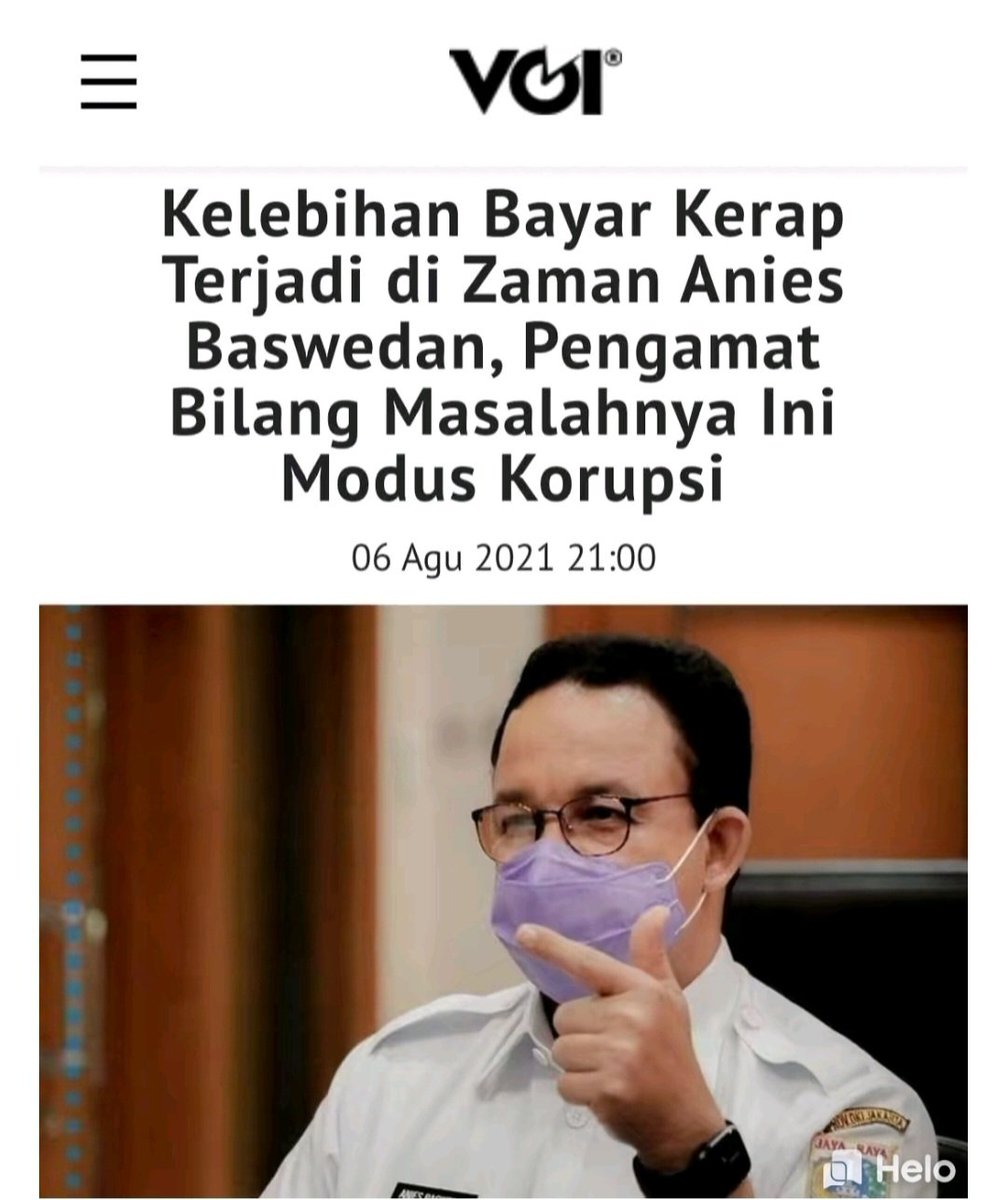 Buat para PENDUKUNG DUNGU ANIES, Jangan Mimpi terlalu TINGGI menjadi RI 1.
PIKIR aja kalian dulu PARTAI yg mau melirik lalu Mendaftarkannya. Setelah itu baru kalian JUAL PRESTASI HOAXnya.😜😝
<a href="/siagianharry/">harry🚹🪣</a>

<a href="/Mdy_Asmara1701/">Maudy Asmara</a> 
<a href="/aniesfor2024/">Anies for President 2024</a> 
<a href="/AniesIndonesia/">#PERUBAHAN</a> 
<a href="/marlina_idha/">Marlina ▪︎ mawar 🌹</a> 
😜😝😷