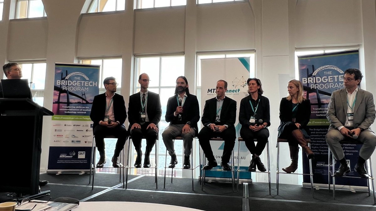 Exciting panel discussions by the #BTB Med Tech Awardees at the #BTBFinale2022 with <a href="/Dr_A_Milligan/">Andrew Milligan</a>  
<a href="/MTPConnect_AUS/">MTPConnect</a> <a href="/mdpprogram/">Medical Device Partnering Program</a> <a href="/INOVIQLtd/">INOVIQ Ltd (ASX:IIQ)</a> <a href="/speedx/">SpeeDx</a> <a href="/LBTInnovations/">LBT Innovations</a> <a href="/TheFlorey/">The Florey</a> @engunimelb