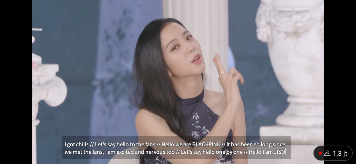 Yourlighthere1's tweet photo. Jisooyaa so pretty #PINKVENOM https://t.co/KYaZNwQvRO