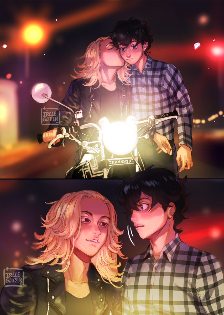 FINALLY! My piece for the #Mtkbigbang2022
Inspired on the fic "Running With The Wolves" by <a href="/veruxtars/">Vero💫</a> 

#Maitake | #タケマイ| #マイ武