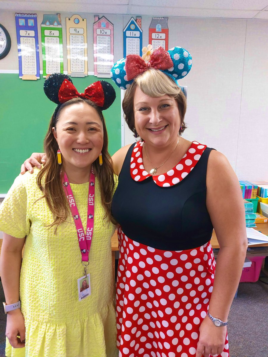 LOVED visiting all 11 of our Garvey School District schools today for the 1st day of school! ❤️ Happiest Place on Earth is the theme for Hillcrest Elementary! #allmeansall 😊