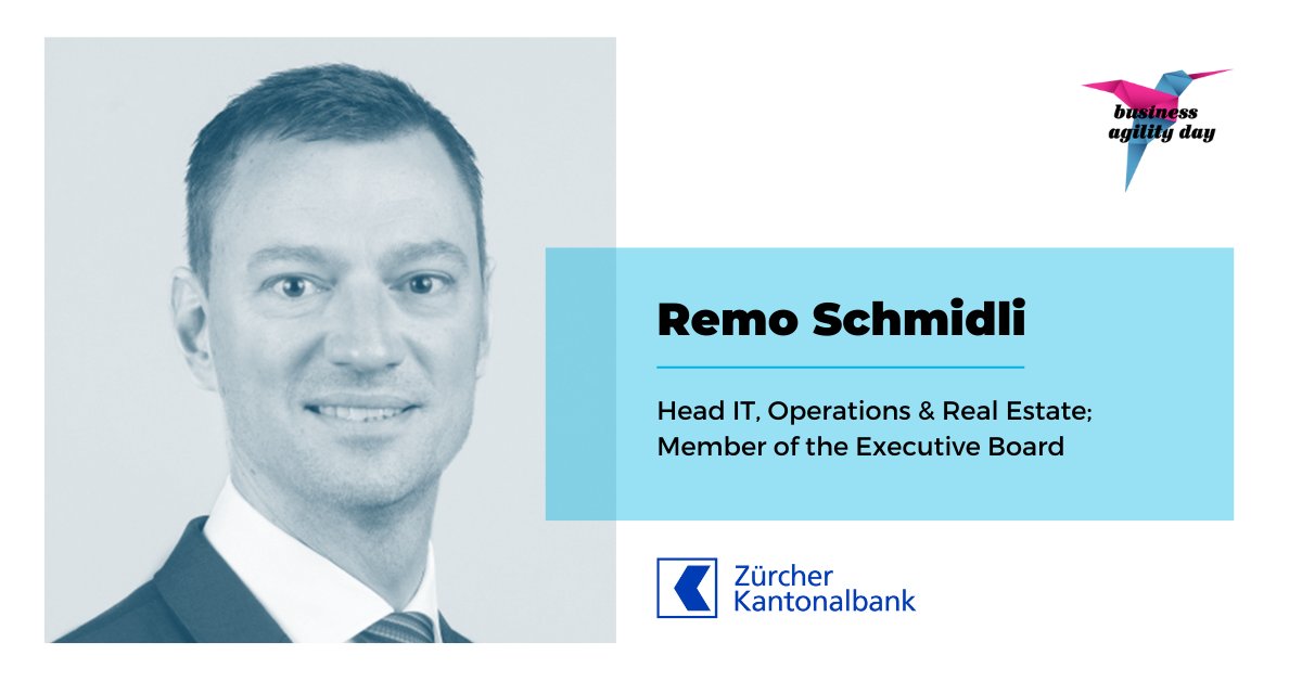 «Agility has become a reality. No company, no transformation and no project can escape the powerful tools of the agile world. Networks are key factors in this world. Expand your network at Business Agility Day 2022.»

Board Member Remo Schmidli from Zuercher Kantonalbank

#BAD22