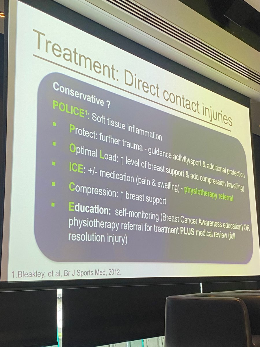 BJSM_BMJ's tweet image. Deirdre McGhee -incredibly informative presentation on Breast Health and Support. 

⚠️ "We need to target schools to start women off on the right path! Physios can play key role here" 

⬆️ Education &amp;amp; awareness is what we need!

#WISC22 @LaTrobeSEM @LaTrobeHERsport @WISCongress