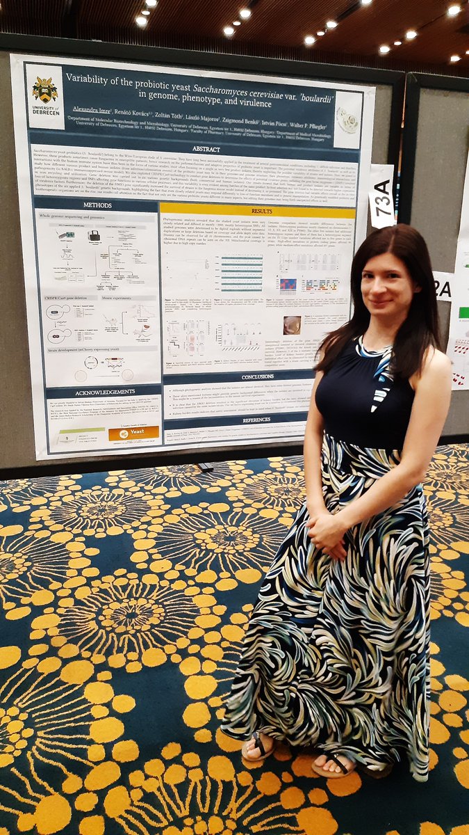 Thank you for everyone who came to visit my poster! 🤗#Yeast22