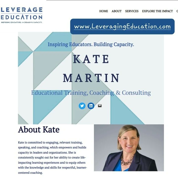 I'm happy to share my new beginning, fulfilling a decades-in-the-making dream, leveraging difference as the greatest of strengths in my support of more collaborative, more inclusive learning organizations. Join me at here, at LeveragingEducation.com, & on IG @Leverage.Education.