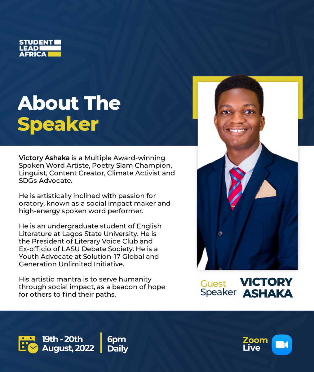 StudentLeadAfr's tweet photo. Meet our carefully chosen speakers for today! 💃💃💃💃

👇👇👇 https://t.co/voyoZsFNno