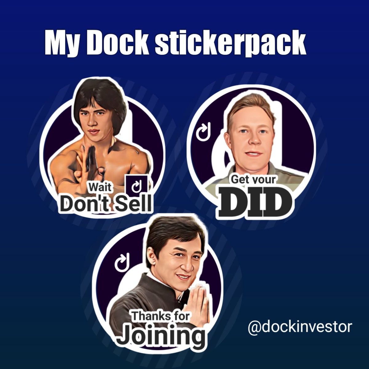 Web3Praise's tweet photo. Here my Entry for Dock Sticker Contest
@DockInvestor
@GeeAkpan @CarboSoldier @_cryptowizz
#DockStickerContest! #docksticker #dock #contest #giveaway #BTC #USDT https://t.co/968tS0kLt2