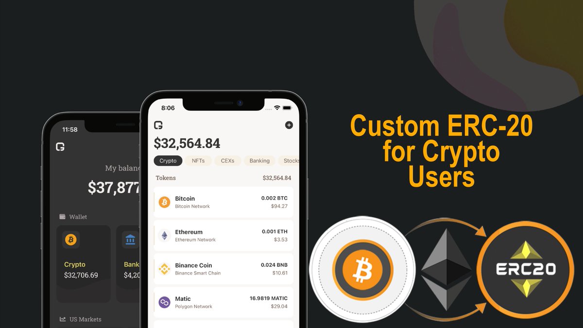 coingrig's tweet photo. ↕️//Custom ERC20 tokens//↕️
On #Coingrig Digital Wallet, you can add custom ERC20 tokens - which is a distinctive feature for a digital wallets.

#crypto #cryptocurrencies #wallet #tokens #ethereum 

Learn more and Download 👇
https://t.co/XMEFjTOEmR https://t.co/F4j3k73K9C