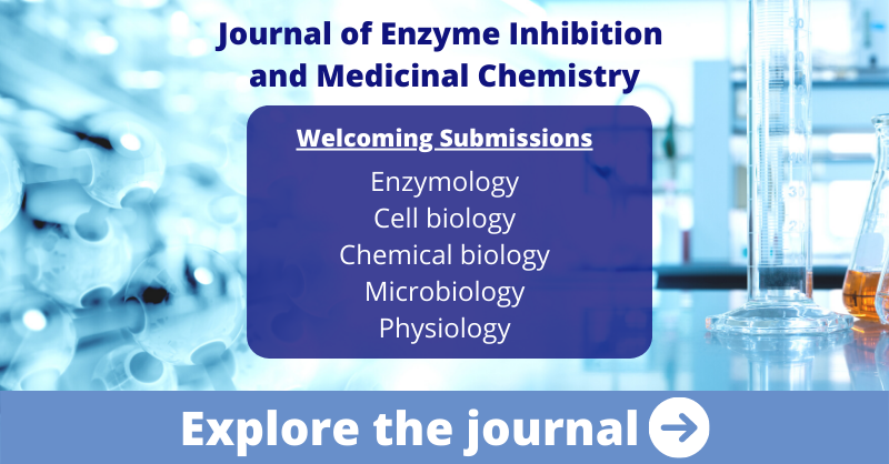tandfonline's tweet photo. Is your research focused on cell biology and enzymology? Choose the Journal of Enzyme Inhibition and Medicinal Chemistry, to publish your next article and increase your impact as a researcher: