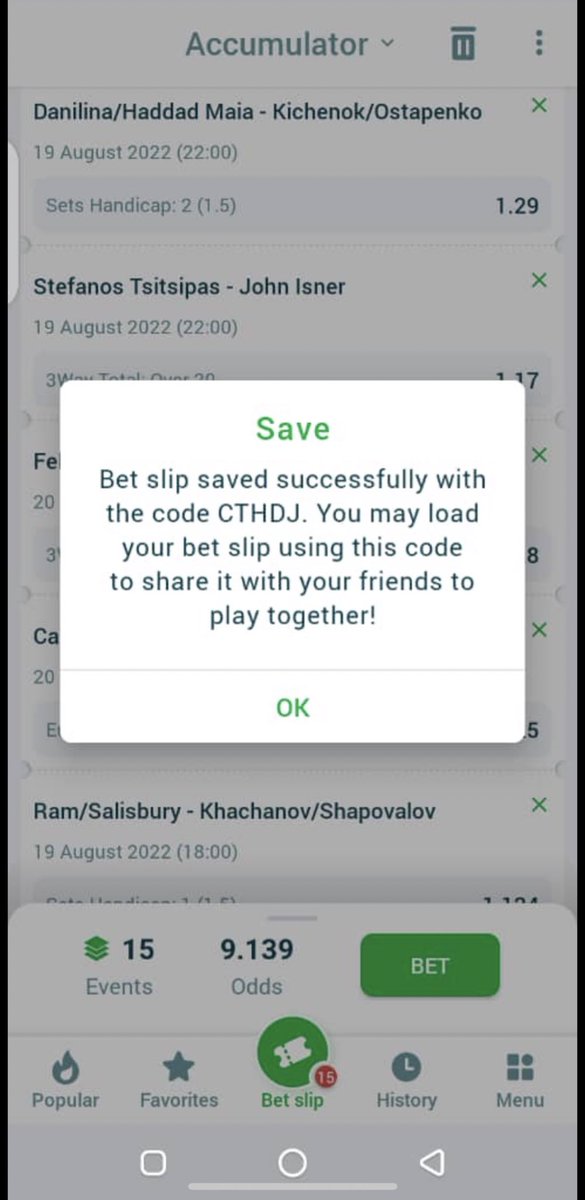 Mrbankstips's tweet image. Tennis Lovers should get on this 🎾

300 odds 

1k - 300k 

9 odds edit 

Not on 22bet ? Register right away

🇳🇬 bit.ly/3Mhgq3l

🇬🇭 cutt.ly/hKMXnxB

🇰🇪 bit.ly/3huJDtB

🇹🇿 bit.ly/3CfvNow

🌎 bit.ly/3K

No promo code needed