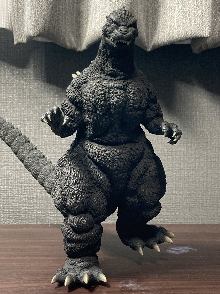ソフビ ギドゴジ 目 写真 海洋堂 ソフビキット 酒井ゆうじ原型 20cm