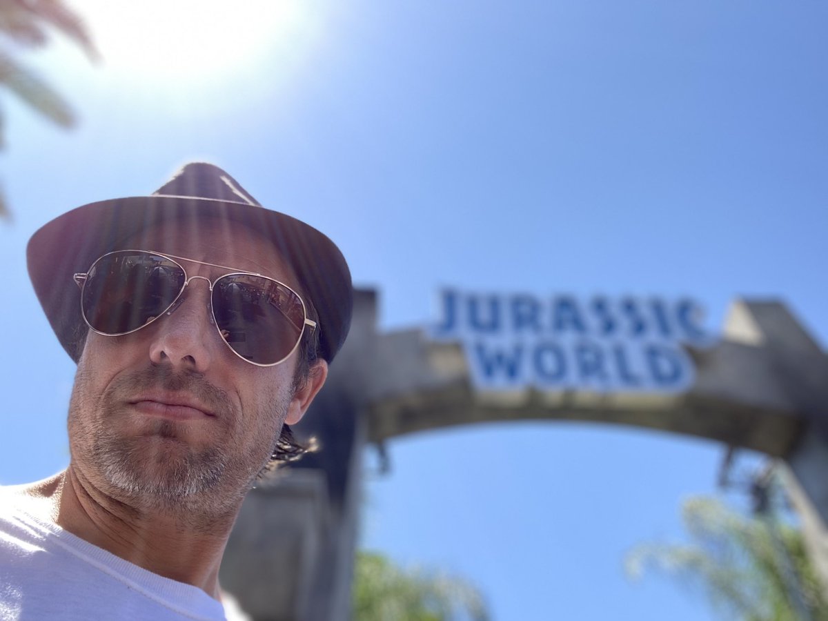 Stopped by to see an old friend that’s locked up at Jurassic Park. #JurassicWorldDominion