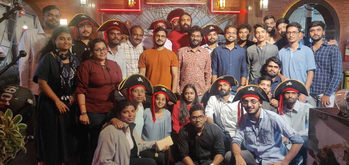 saarthi_ai's tweet photo. We at @saarthi_ai donβt call one another Employees but we call ourselves Team Members.
When Team becomes Family,
Work becomes Play.
@saarthi.ai Engineering Team Lunch.
#teamlunch #team #engineering #ai #conversationalai #pravid #family https://t.co/RBDb7tKjZ7