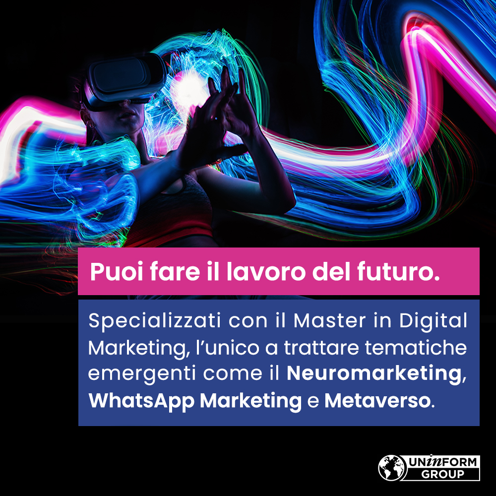 ✅ Grazie all'innovativo Piano di Studi, 750 Aziende Partner, 6 mesi di stage garantiti e 10 Attestati, il Master in Digital Marketing Qualificato CEPAS rappresenta un'opportunità unica per specializzarsi e lavorare da subito.

▶️ Candidati subito da qui: bit.ly/Modulo-di-Pren…