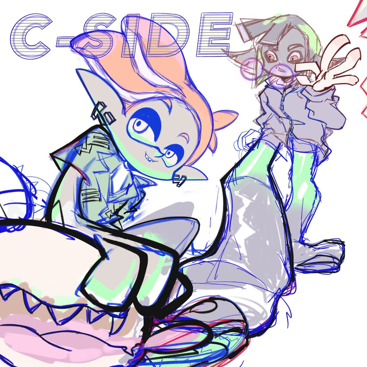 Takaoocc's tweet image. 过程
#Splatoon3 #Splatoon