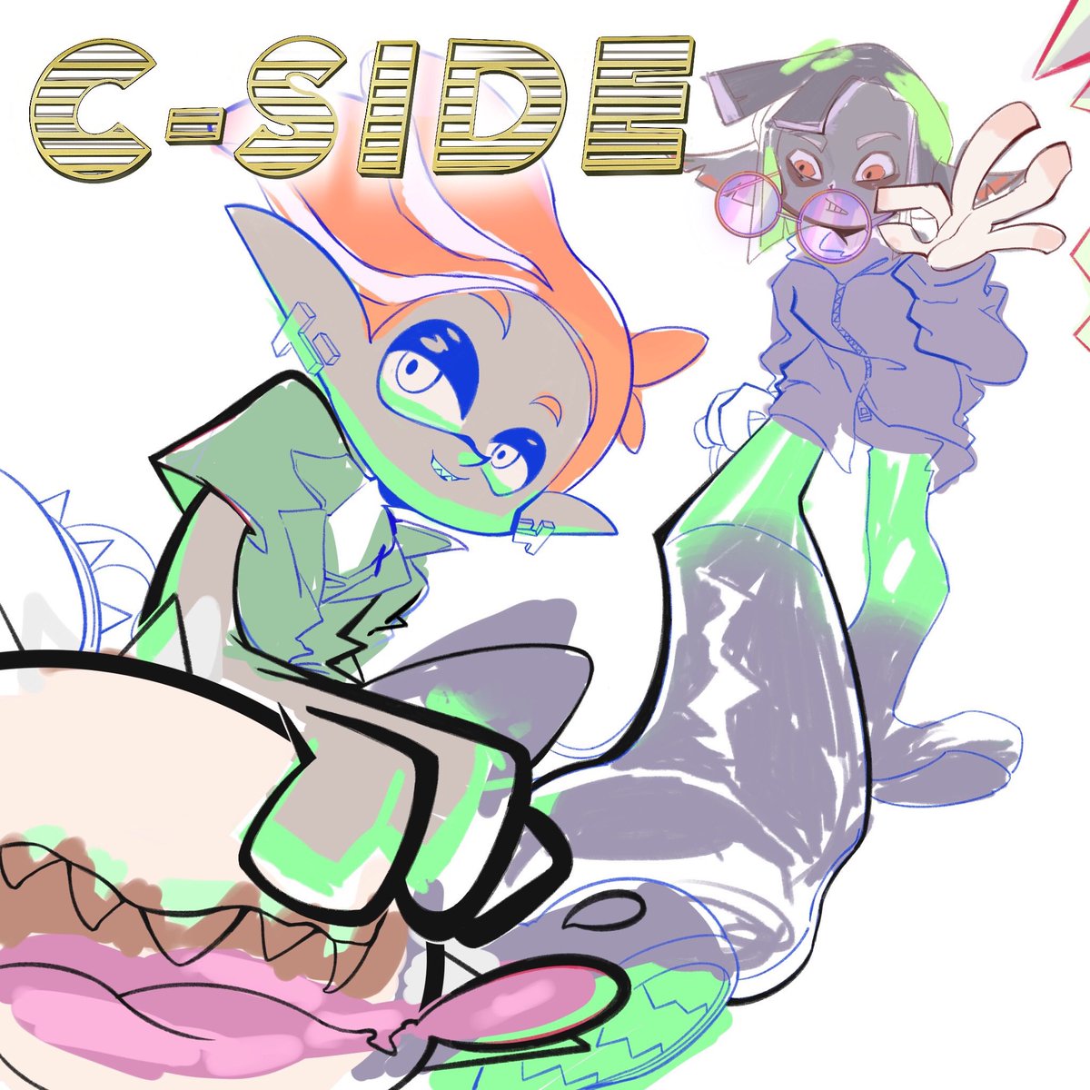 Takaoocc's tweet image. 过程
#Splatoon3 #Splatoon