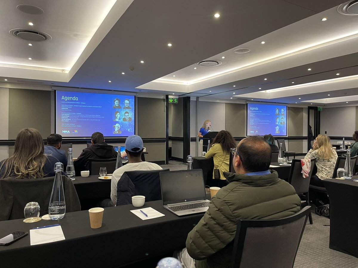 karinduchenne's tweet photo. Great to be back in PERSON🕺💃 at MMA event #enterweb3 @MobileInSA talking all things modern…. https://t.co/di3WZWLRwE