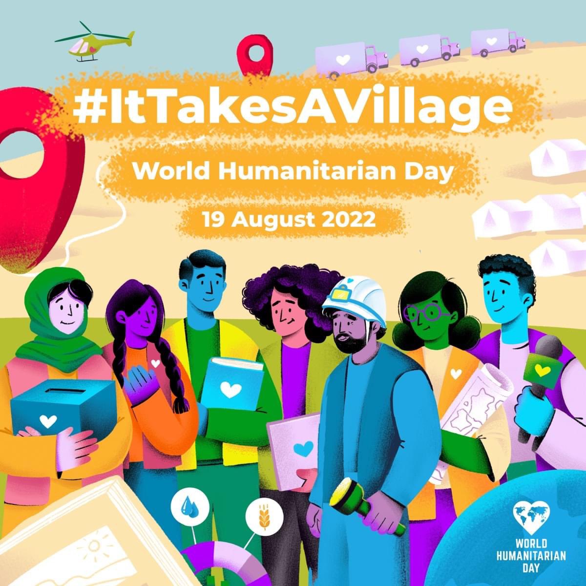Far from the spotlight and out of the headlines, humanitarians work around the clock to make our world a better place. This #WorldHumanitarianDay, I salute their dedication and courage, and pay tribute to those who have lost their lives in pursuit of this noble cause. #UNFPA #UN