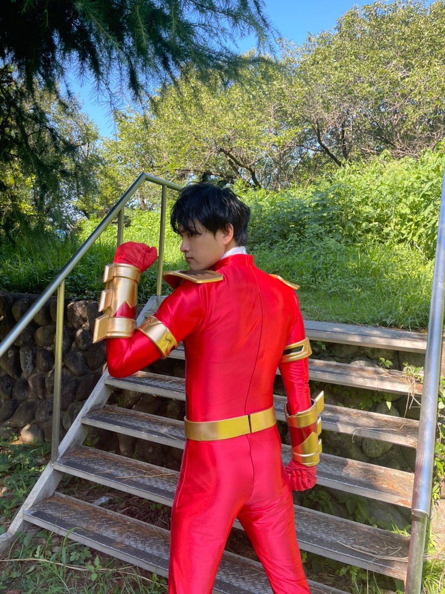 撮影頑張っております🥋 マスクオフで写真撮ってくれました🤩 #俳優