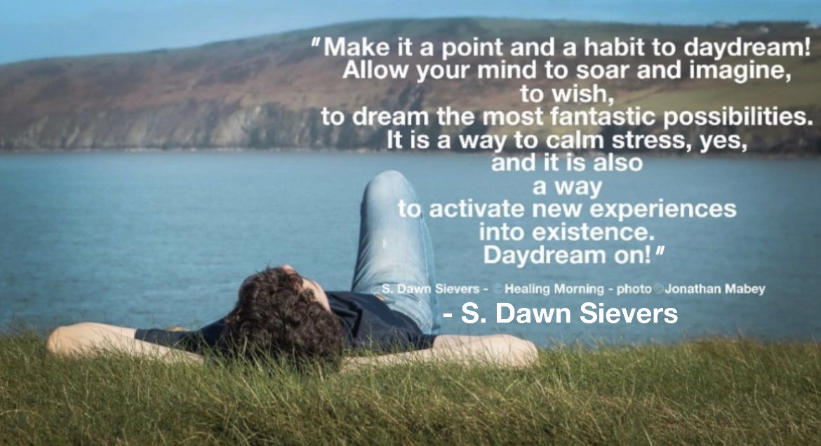 sds2965's tweet photo. Morning Meditation™️. Daydreaming is important! It does not waste time, it encourages creativity and intuition.✨
#HealingMorning™️ #MorningMeditationArchives™️ #DaydreamOn #BuildYourReality https://t.co/GvctpMTJAb
