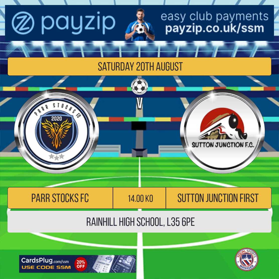 Junction_FC's tweet image. Our games this weekend... Get down and support the lads if you can 👍