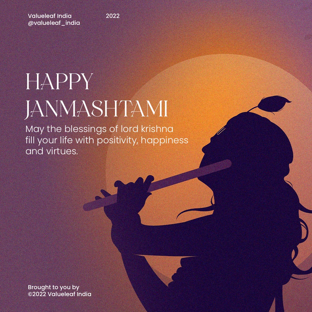 valueleaf's tweet image. May the blessings of Lord Krishna always be with you and your family. Wishing everyone a very Happy Janmashtami.

#janmashtami2022 #janmastami #janmastmispecial #janmashtamidecoration #HappyJanmashtami #HappyJanmashtami2022