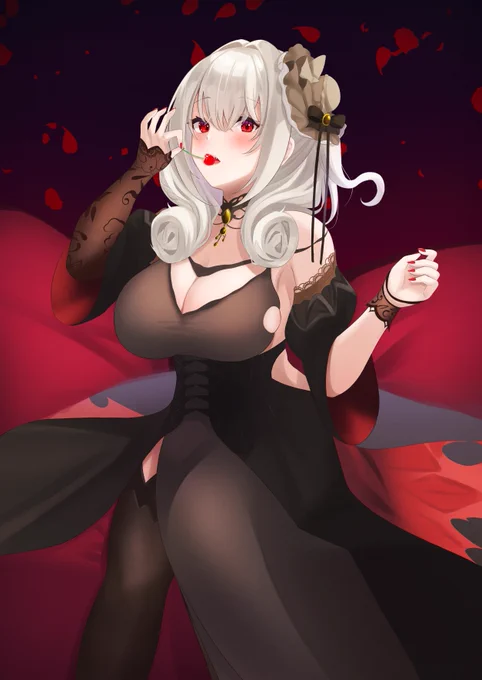 #夏休みはフォロワーさんが増えるアズレンいっぱい描いてます 