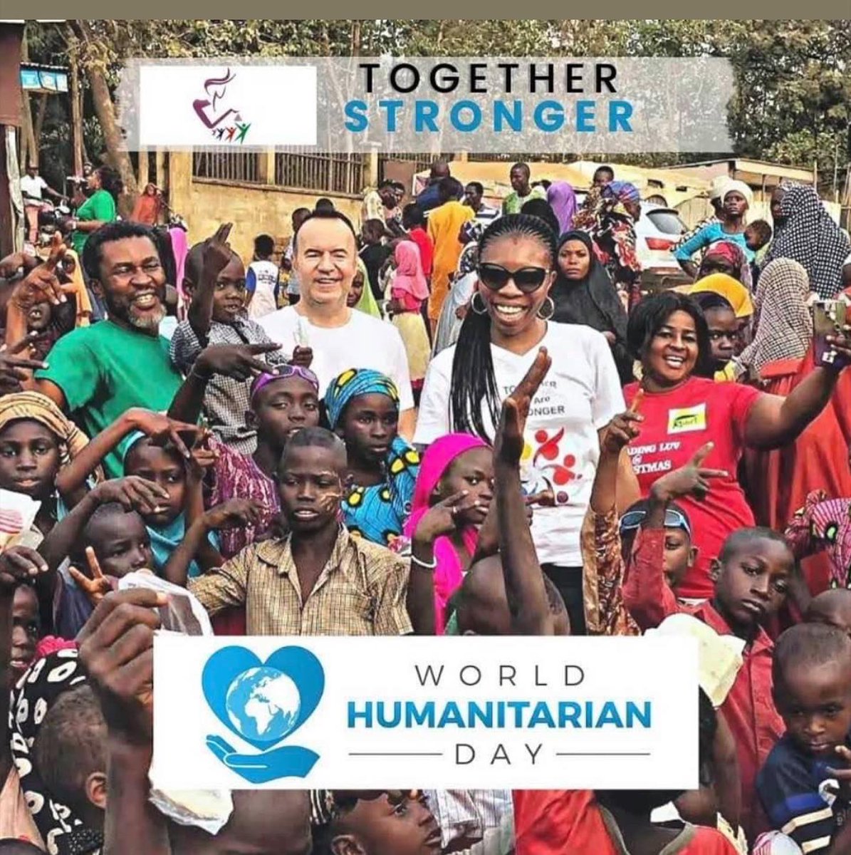 latiwa's tweet photo. Together Stronger ! Let’s raise awareness of humanitarian assistance worldwide. Humanitarian work has an effective and positive impact in the lives of community . https://t.co/EymEfNuZHC