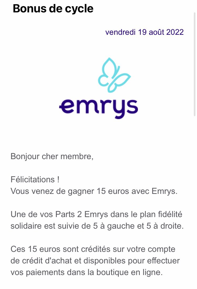 LeMajordhome's tweet photo. Après 2h de sport avec ma Binome, deux petits mails qui font plaisir. 
Pour certains ce n’est pas grand chose mais j’arrive à cumuler 700€ à 800€ par mois parce que je fais mes courses en passant par cette coopérative. https://t.co/EgHzcZdpoa