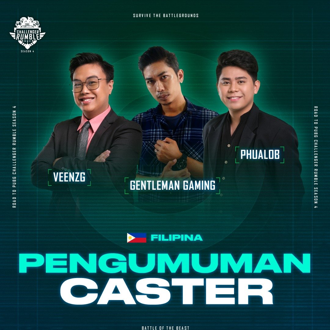 VeenzGG's tweet photo. WE GOT SOMETHING COOKING UP AFTER 2022 PMWI.

WILL BE CASTING PCR4 THIS SUNDAY AND ON THE NEXT FEW DAYS AS WELL. WE TUNE IN TO @gntlmngaming AND PHAULOB FOR TODAY UNTIL SATURDAY!

#PUBG #Esports #PCR #GeekEvents #Krafton https://t.co/7Ig8kP7Y3f